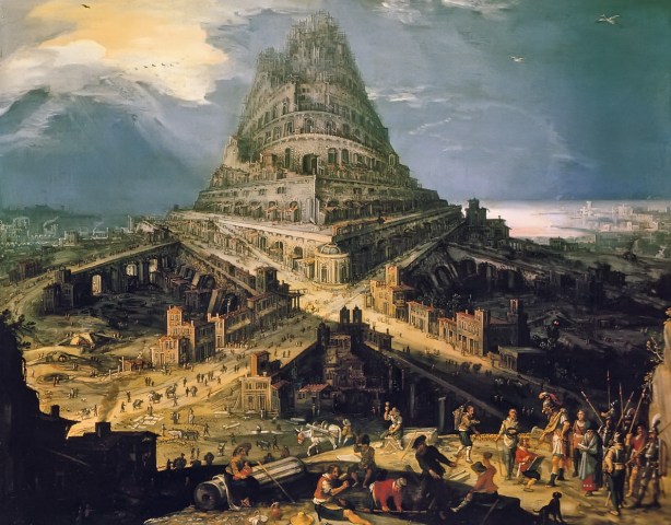 Tower of Babel  Pinacoteca Nazionale in Bologna c. 1500